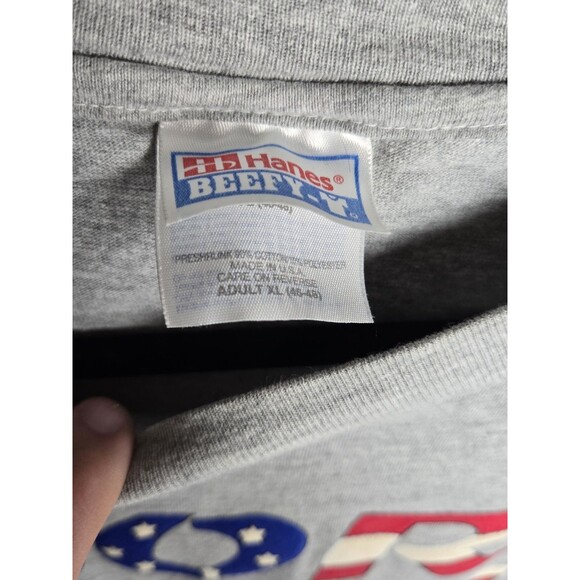 Born In The USA A Long Time Ago T-Shirt Haynes Beefy Mens Xl - Picture 2 of 3